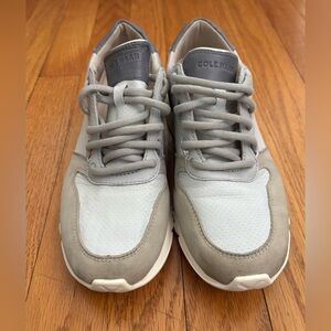 Cole Haan Sneakers Women’s 7B Gray/White/Silver W17340 Grand.Os Shoes REVIEW PIC